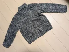 ユニクロ　 ジップアップ ブルゾン　もこもこジャンパー150