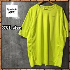 Reebok リーボック オーバーサイズ Tシャツ 半袖 蛍光色 3XL