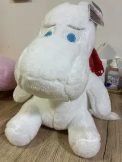 ムーミン ぬいぐるみ 赤いマフラー