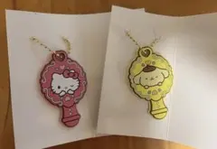 サンリオ♡ぷちミラー ラバーキーホルダー ２種