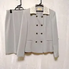 新品同様 レリアン 半袖ニット＆カーディガン M カーキ系 - メルカリ