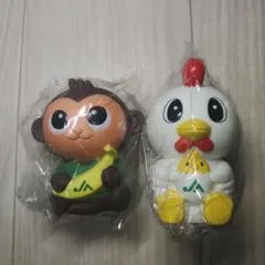 JA モンキーとニワトリの貯金箱セットのサムネイル