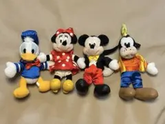 ミッキー・ミニー・ドナルド・グーフィー ぬいぐるみ4体セット