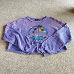 forever21 トレーナー　スウェット　紫