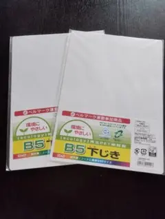 チャチャ様専用　B5 下敷き 再生PET製 2枚セットのサムネイル