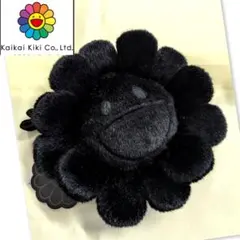 Kaikai Kiki Co. カイカイキキ クッション ブラック グレー カイカイキキ『村上隆』お花クッション / ブラック&グレー&ホワイト