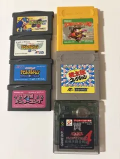 r*l様 ゲームボーイ・アドバンスソフト7点まとめ売り