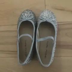 Oriental Traffic シルバー バレエシューズ