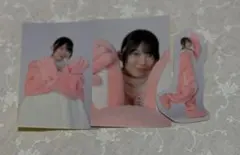 森田ひかる まろまろ 櫻坂46 見つけて櫻坂うさぎ ステッカー 3種