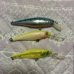 ルアー ミノー プラグ セット 7点 - メルカリ