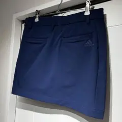 adidas レディース ゴルフスカート ネイビーのサムネイル