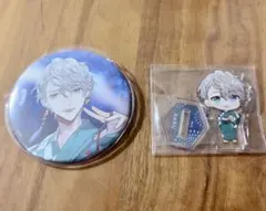 にじさんじ 甲斐田晴 スイパラ 缶バッジ & ミニキャラアクリルスタンド セット