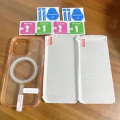 新品⭐️ iPhone 14 Pro ケース MagSafe対応　フィルム2枚