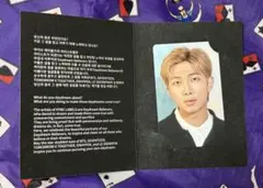 BTS HYBE INSIGHT 入場トレカ RM ナムジュン