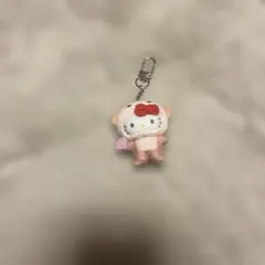 ちびっとも サンリオ シークレットキーホルダー　みずのいきもの　ハローキティ