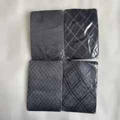 ダイヤモンドパターン ストッキング 4枚セット