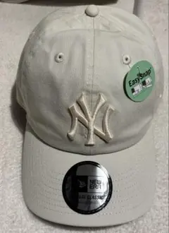 NEW ERA ニューヨーク・ヤンキースキャップ 帽子 アイボリー 9forty