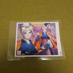 銀魂 吉原大炎上 ラベル缶 月詠 ステッカー