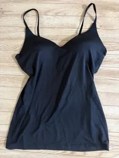 PEACE FIT silky fact カップ付キャミソール L ブラックのサムネイル