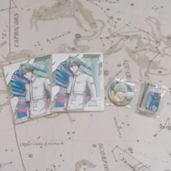 アイドリッシュセブン アイナナ 亥清悠 色紙 缶バッジ フレーズプレート