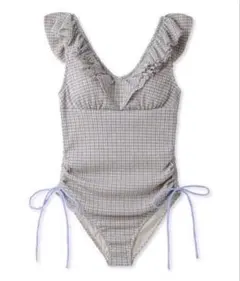 【新品タグ付き】snidel フリルワンピスイムウェア 水着のサムネイル