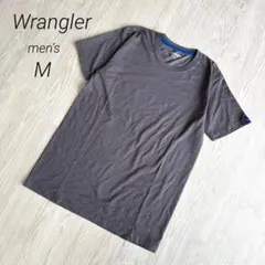 【ラングラー】Wrangler 半袖 Tシャツ グレー ロゴタグ アメカジ Mのサムネイル