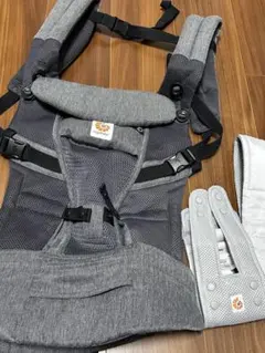 Ergobaby 抱っこ紐 グレー メッシュ - メルカリ