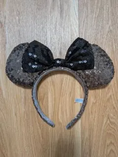 ミニーちゃん　カチューシャ　スパンコール