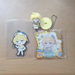 鏡音レン ラバーキーホルダー アクリルキーホルダー ラバーフィギュア