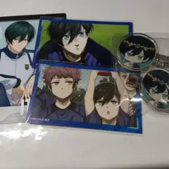 ブルーロック 糸師凛 ステッカー ブロマイドカード ヘアピン