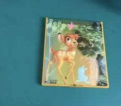 ディズニー バンビ 折りたたみミラー 鏡　スタンドミラー　平成レトロ　ミラー