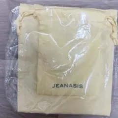 JEANASIS イエロー ノベルティバッグ トート 巾着のサムネイル