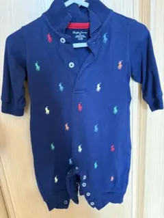 Ralph Lauren ネイビー ロンパース