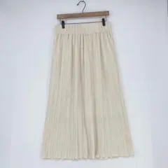 CLASSICAL ELF アイボリー ロングプリーツスカート XLサイズ