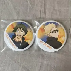 ハイキュー‼︎ 缶バッジコレクション　フルカラー　山口忠　月島蛍　2個セット