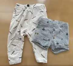 ベビー　ズボン2点　サイズ80cm