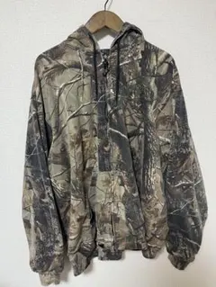 BERNE リアルツリー XLジップアップ パーカー