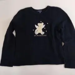 【池35】【☆希少☆】BURBERRY LONDON ベア トレーナー 130A