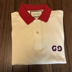GUCCI ポロシャツ ホワイト レッドのサムネイル