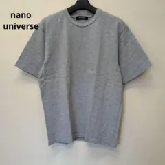 【美品】nano universe ナノユニバース　クルーネックTシャツ Sのサムネイル