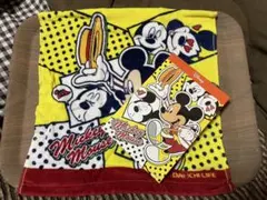 ミッキーマウス タオル ポップアートデザイン　　　非売品
