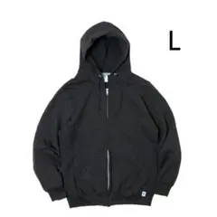 【新品】 USA企画 Russell Athletic ジップアップパーカー 黒