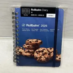 ロルバーンダイアリー 2026 アメリカンスイーツ　Mサイズ　Dクッキー