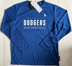 新品　Mサイズ　MLB ドジャース　長袖Tシャツ　メッシュ③