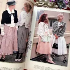 少女のおめかし着特集 Olive オリーブ 1986♡アツキオオニシ Junie