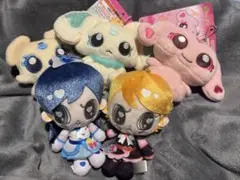 プリキュア ぬいぐるみ マスコット 5点セット