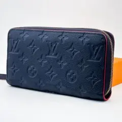 美品✨️ルイヴィトン　サラ アンプラント　長財布　マリーヌルージュ モノグラム LOUIS VUITTON 美品 ルイヴィトン モノグラム アンプラント