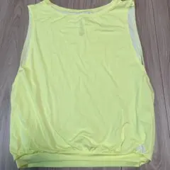 adidas 蛍光イエロー ヨガウェア