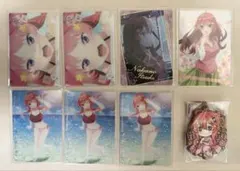 五等分の花嫁 中野五月 ウエハース ガチャガチャ ラバスト 8個セット