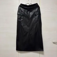 レザー スカート　L size